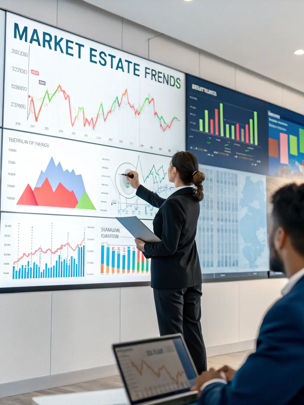 A detailed chart showing real estate market trends in Switzerland, highlighting growth and potential risks.